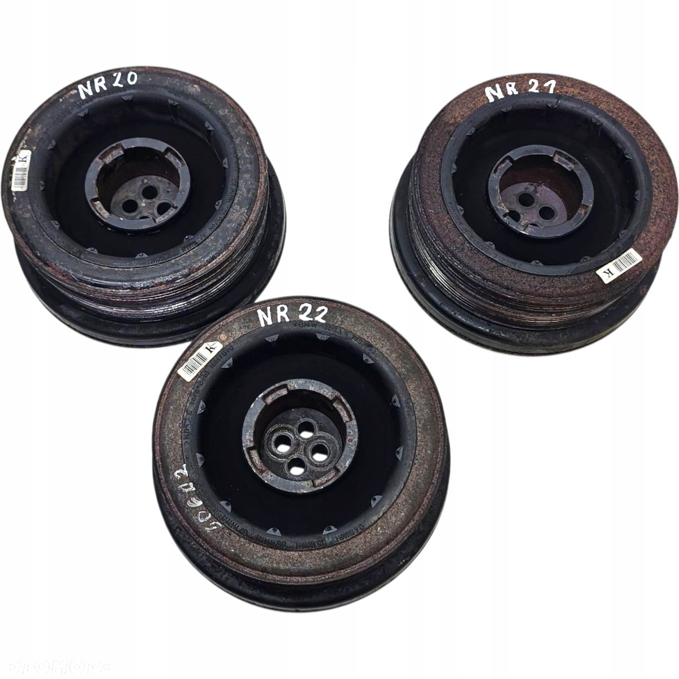 Bmw E46 E60 E90 E83 E70 Koło Pasowe Wału Tłumik Drgań Oryginał M57N 7793593 - 1