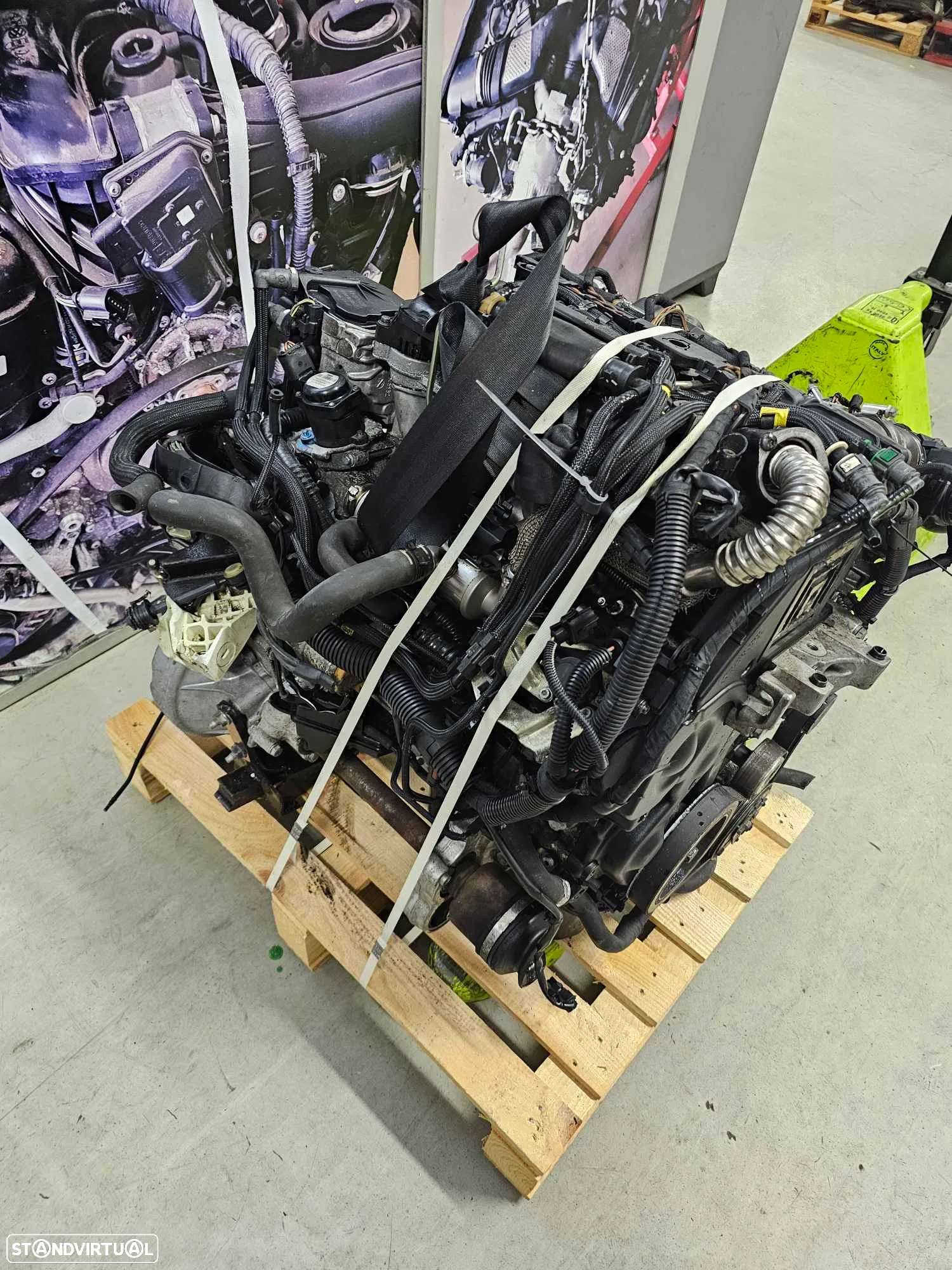 Motor PSA 1.6 HDI 2008, de 110cv, ref 9HY - 4