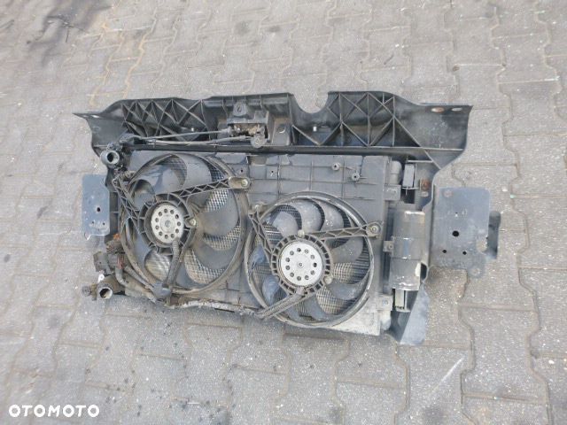 PAS PRZEDNI WZMOCNIENIE CZOŁOWE BELKA ZDERZAKA CHŁODNICE WENTYLATOR KOMPLETNY VOLKSWAGEN NEW BETTLE  1.9 98- - 9