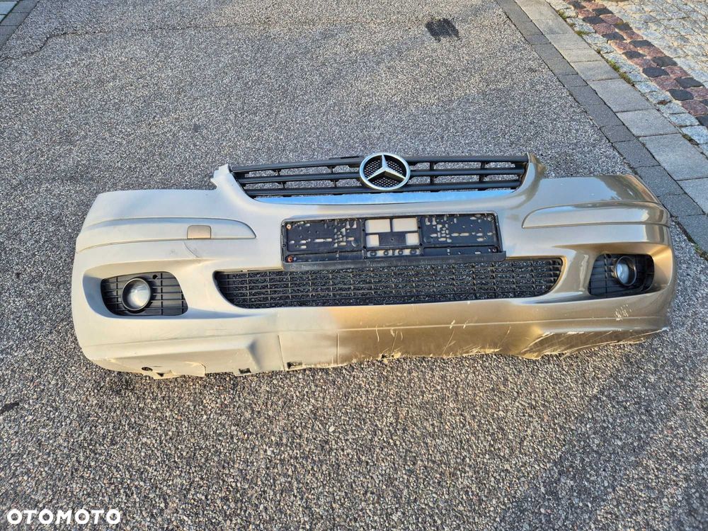 mercedes a-klasa w169 zderzak przód przedni złoty metalic lakier 791 - 5