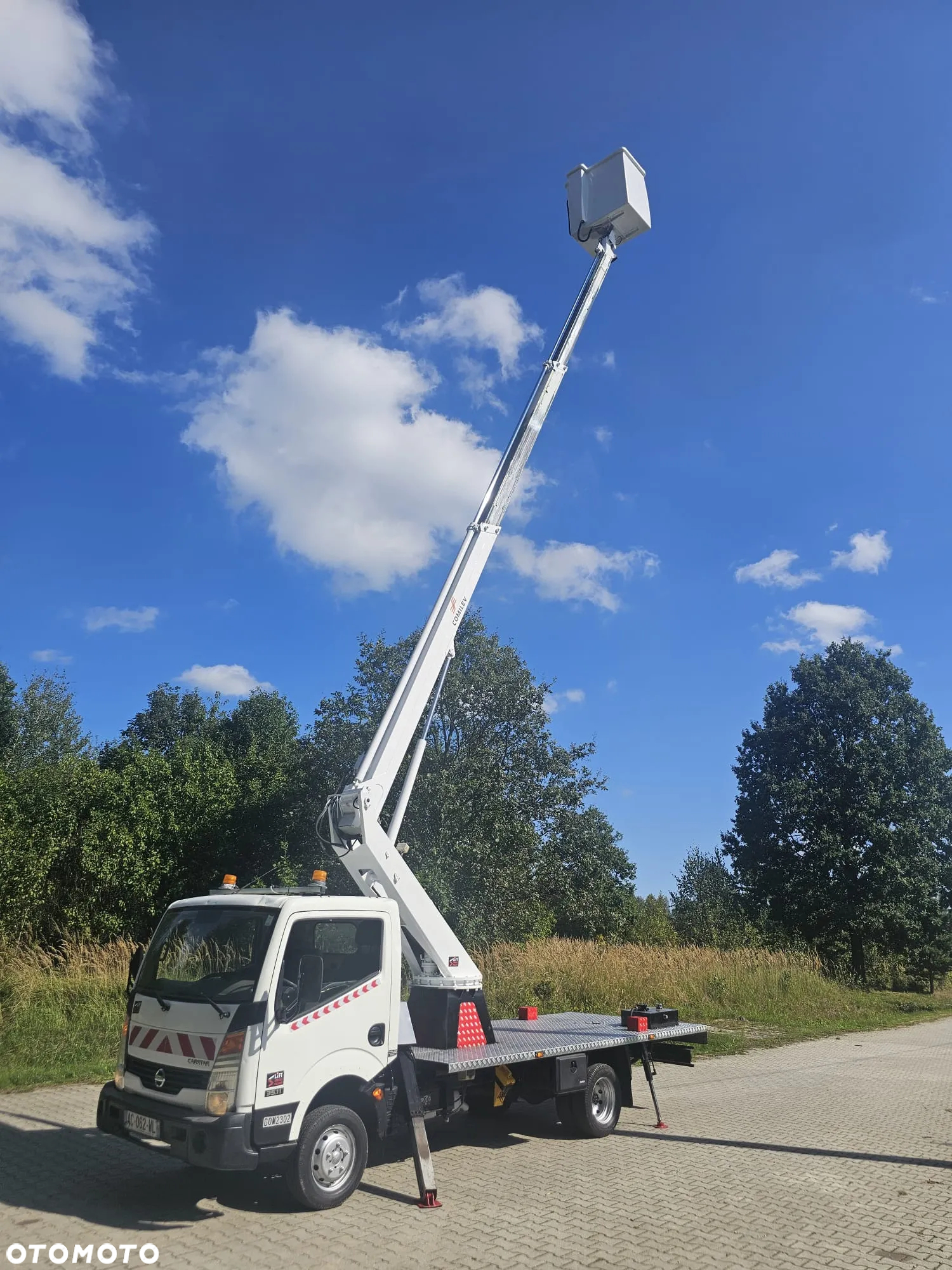 Nissan Cabstar. Podnośnik koszowy 16m .udt resurs gwarancja. - 7