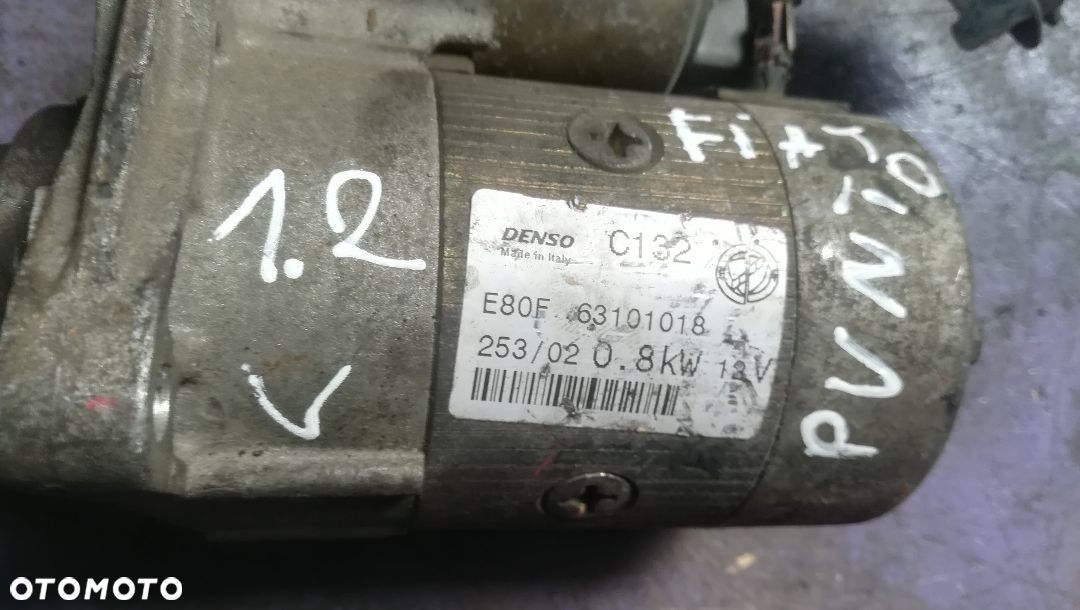 ROZRUSZNIK PUNTO II PANDA 1.2 8V E80F 63101018 C132 - 1