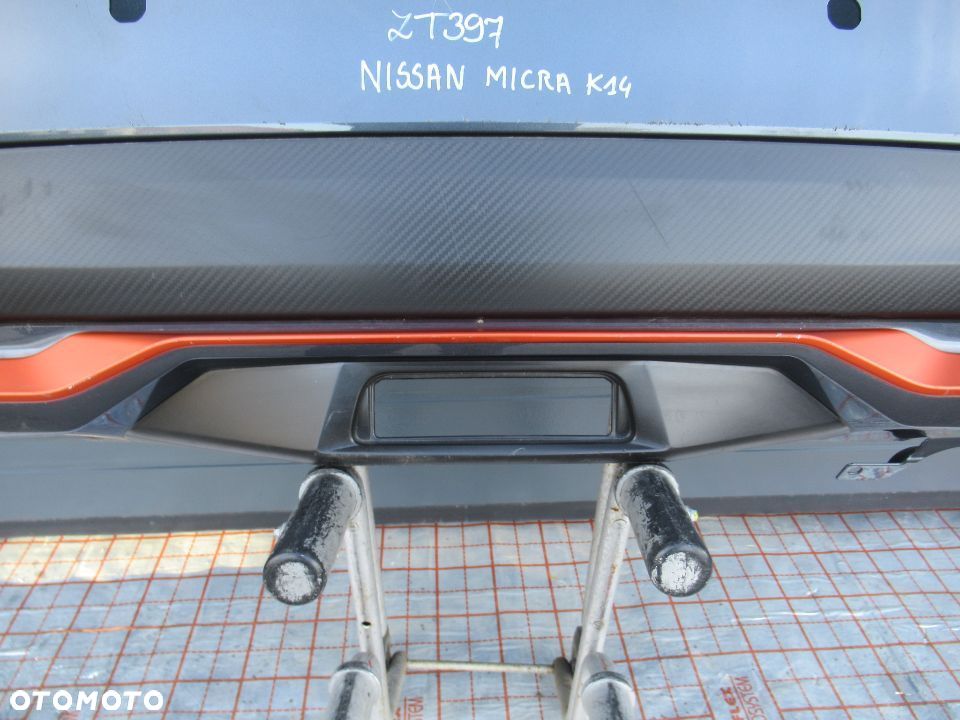 ZDERZAK TYLNY TYŁ NISSAN MICRA K14 2016- - 4