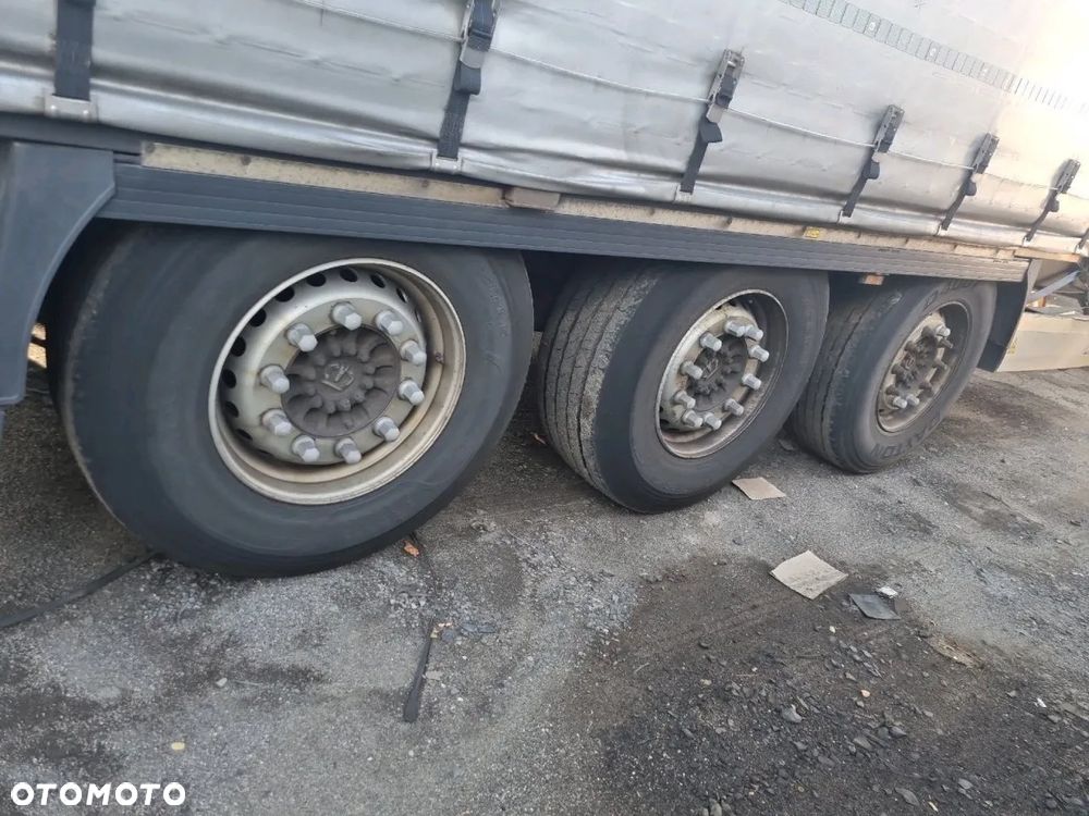 Krone SD naczepa firanka uszkodzona - 6