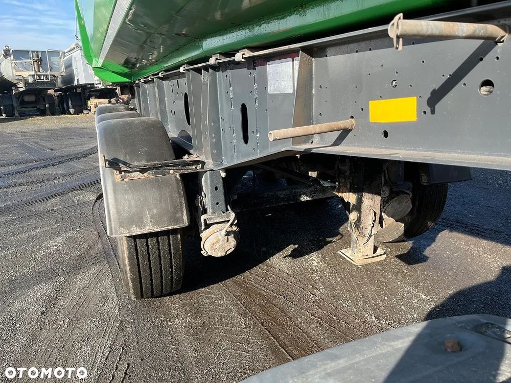 Langendorf SK stalowa 28m3 Hardox rynna 2018 naczepa wywrotka stal z NIEMIEC - 20