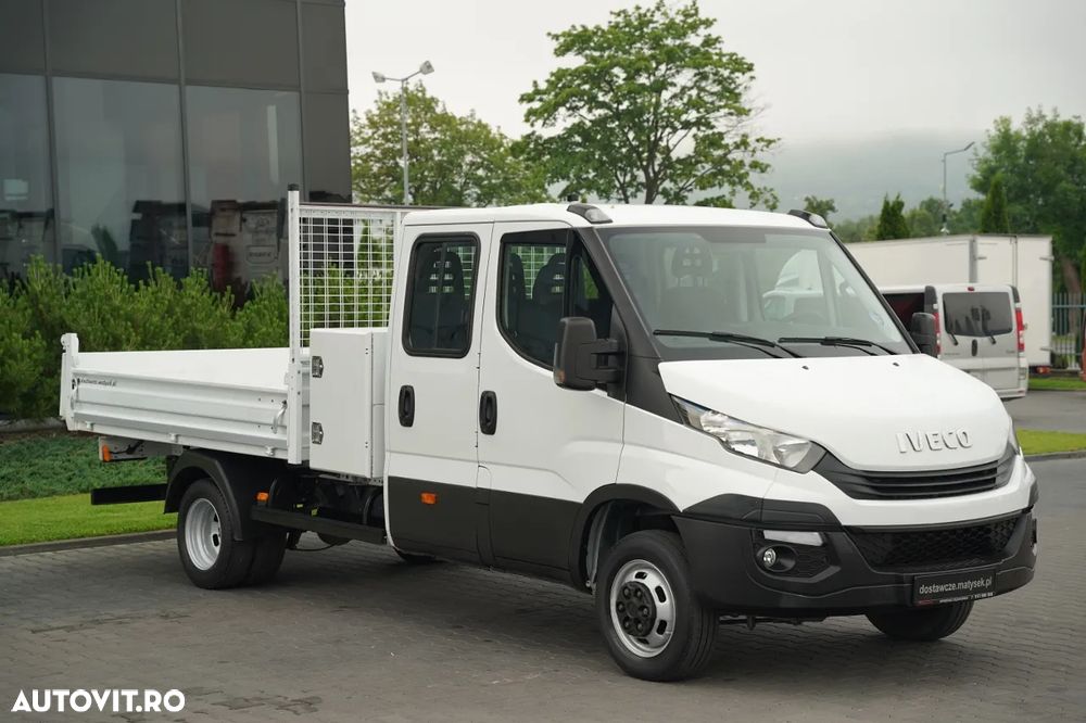 Iveco DAILY 35-140 / BASCULATOR DIN ALUMINIU / DUPĂ TRANSMISIE / DOUĂ TRANSMISII / MANUAL / IMPORTAT / EURO 6 - 10
