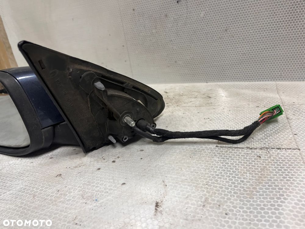LUSTERKO PRZOD PRZEDNIE ELEKTRYCZNE LEWE VOLVO S60 V70 II GRANATOWY PODSWIETLANY 13PIN - 3