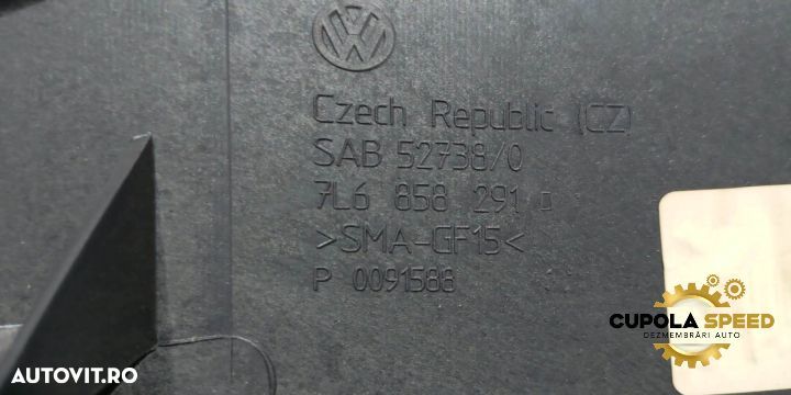Ornament ceasuri bord 7L6858291 Volkswagen VW Touareg generatia 1 7L - 3