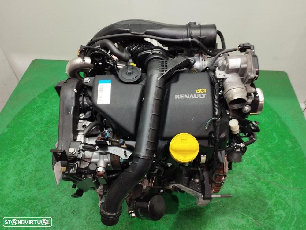 MOTOR COMPLETO RENAULT CLIO III 2011 -K9K770 - 1