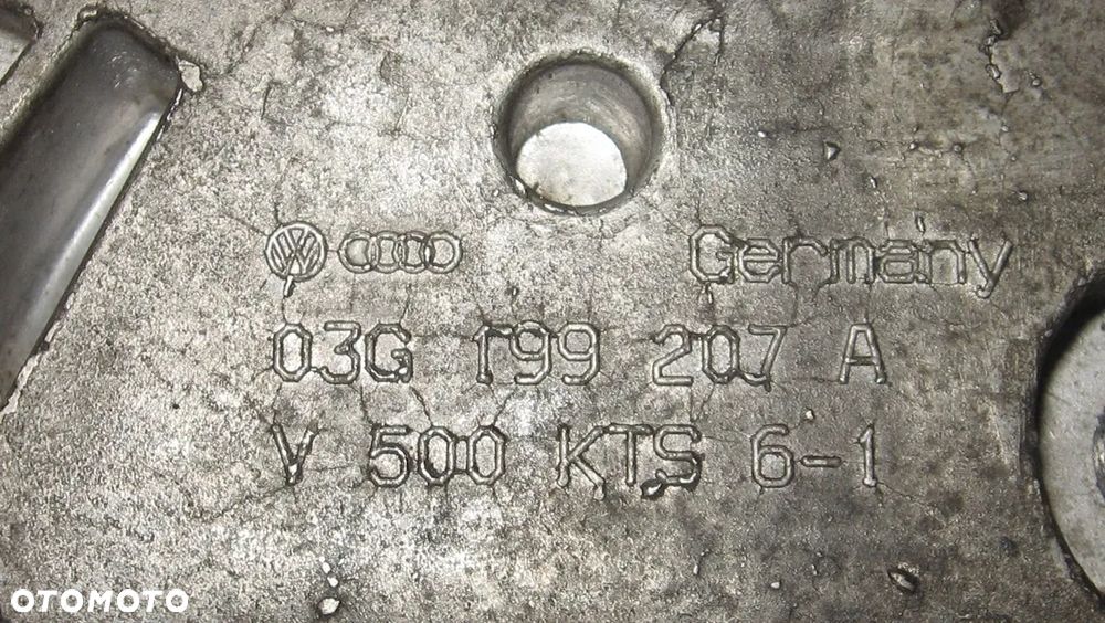 wspornik silnika 1.9 TDI AUDI A3 GOLF V 03G199207A VOLKSWAGEN - 2