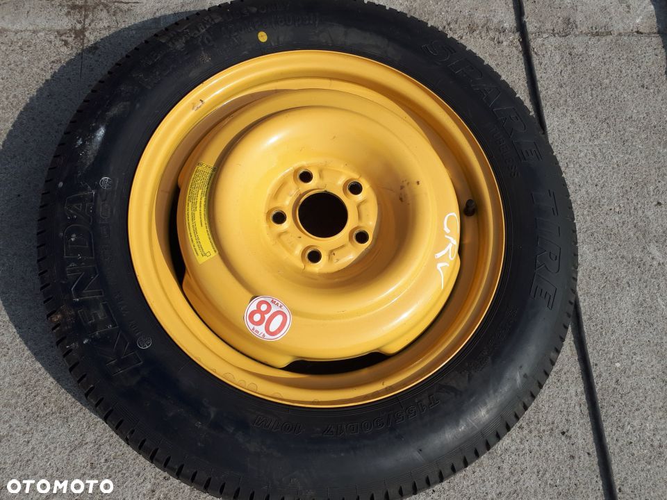 HONDA CR-V III CRV 3 KOLO DOJAZDOWE 17 155/90R17 - 1