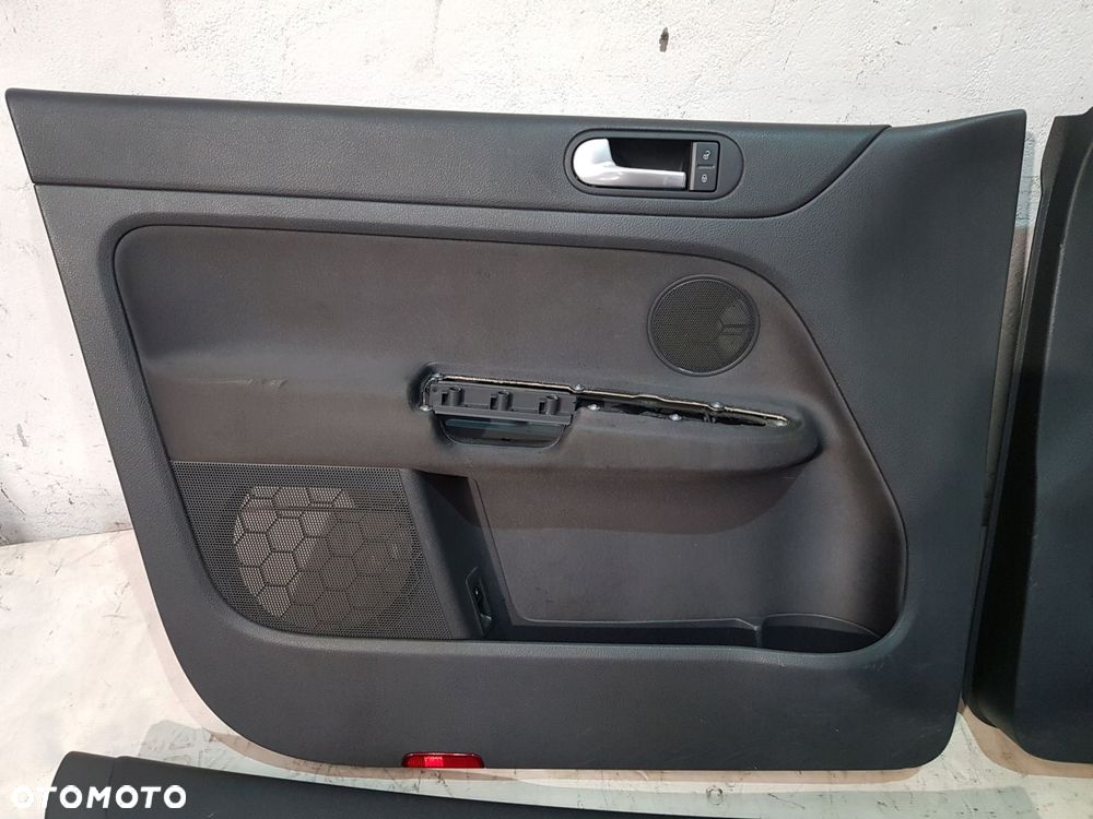 boczki tapicerka drzwi kpl vw golf v plus eu - 2