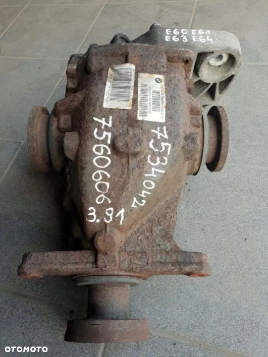 DYFER BMW E60 E61 E63 E64 PRZEŁOŻENIE 3.91 7534042 - 1