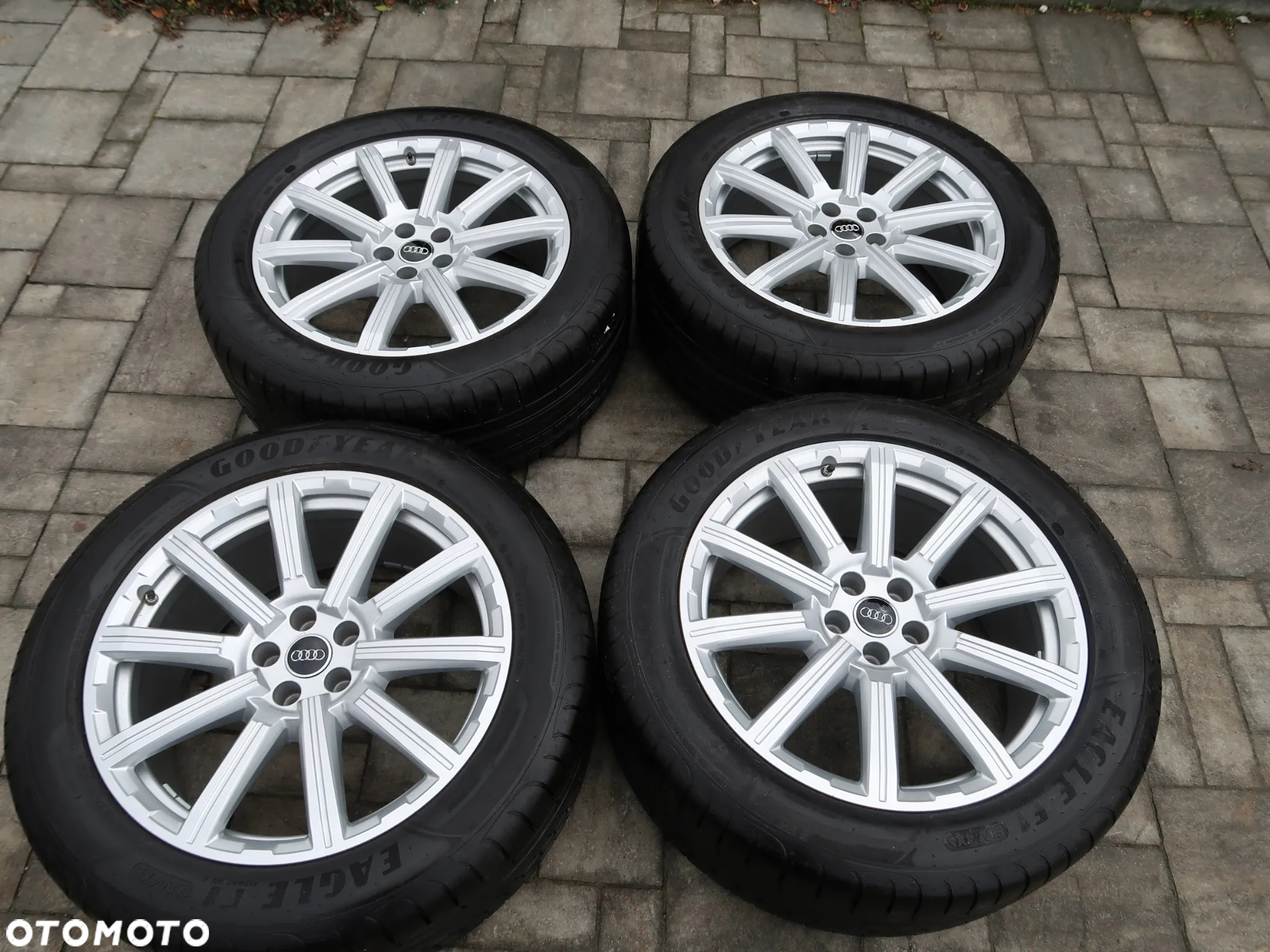 Koła letnie Audi Q7 20'' Opony Goodyear 285/45r20 - 2