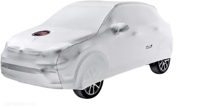 FIAT 500X POKROWIEC NA SAMOCHÓD LOGOWANY NOWY ORYGINAŁ - 1