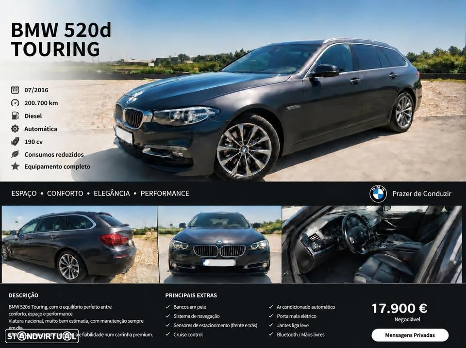 BMW 520 d Auto - 1