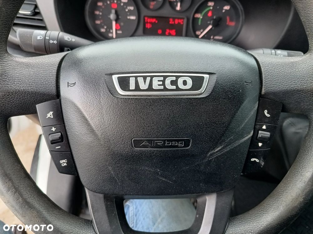 Iveco DAILY 35s13 L2H2 2.3 diesel 126kM, HAK(uciąg 3.5t) OPONY ZIMOWE BDB STAN, OGINALNY NISKI PRZEBIEG! Gotowy do pracy! - 35