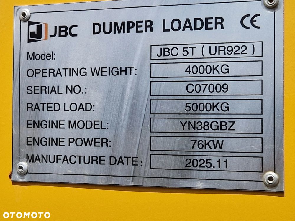 JCB JBC 5T - 7