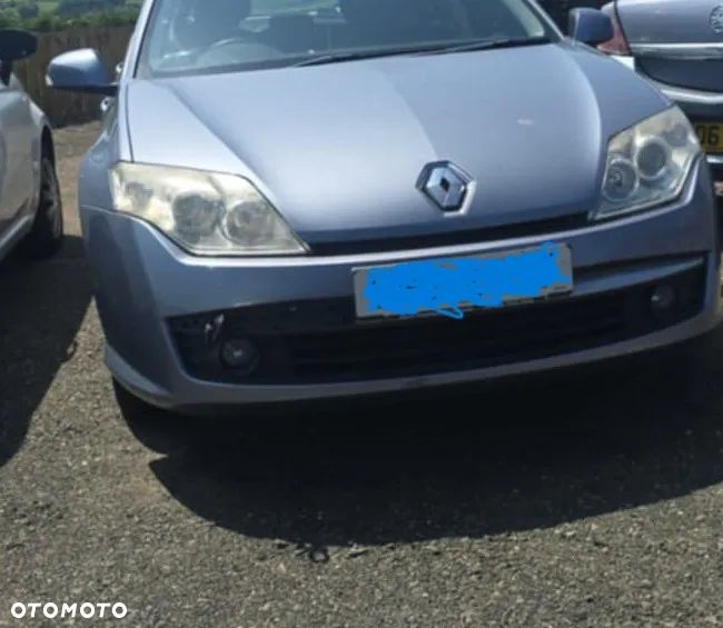 Zderzak maska błotnik lampa chłodnice komplet przód renault laguna iii