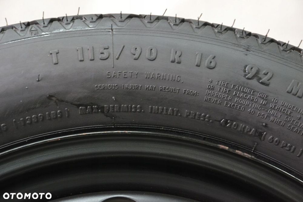 KOŁO DOJAZDOWE BMW R16 SERIA 1 E87 E88 E82 ZESTAW -30 - 4