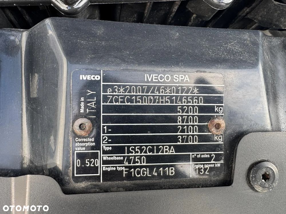 Iveco Daily 50C18 50-180 - 18