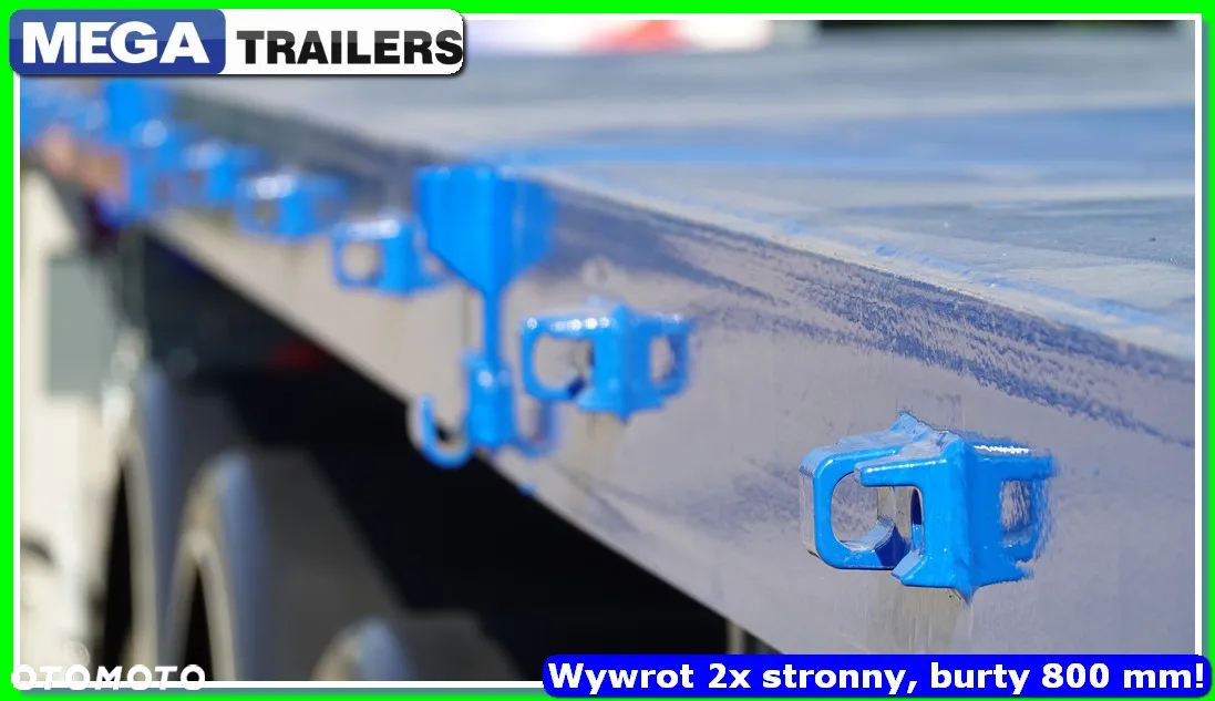 Inny Platforma z wywrotem, 2 strony, 12,60 m, burta 800 mm! - 37