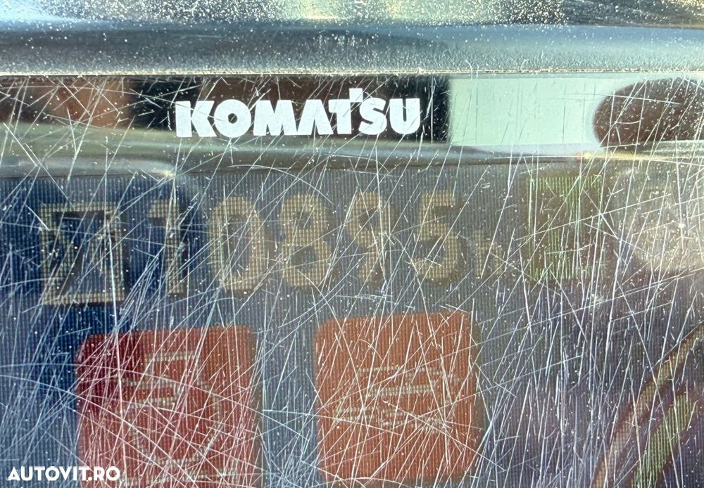 Komatsu PW148-8 Excavator pe Roti - 6