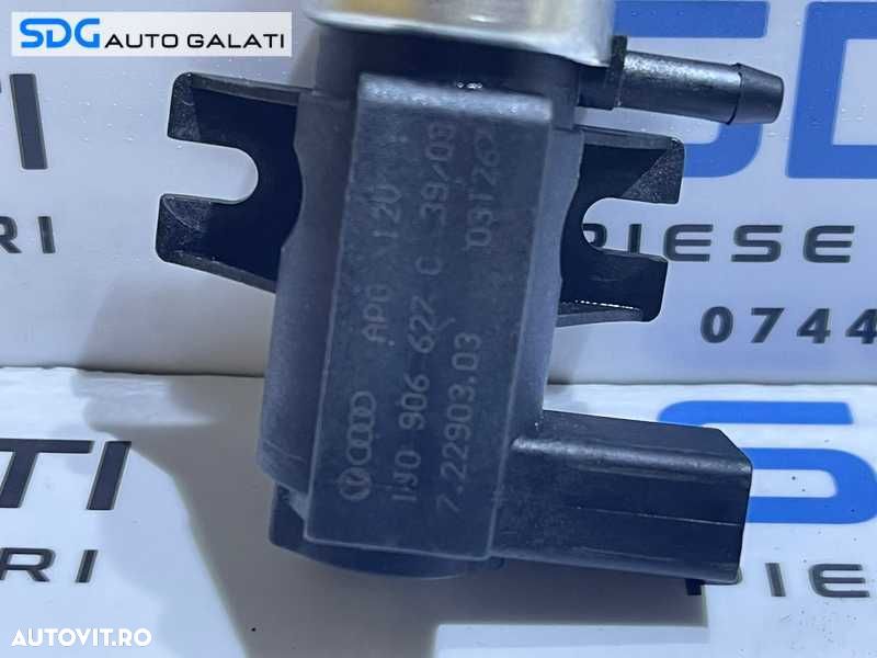 Supapa Supape Electrovalva Convertor Presiune Vacuum VW Transporter T5 2.5 TDI AXD AXE 2004 - 2010 Cod 1J0906627C - 2