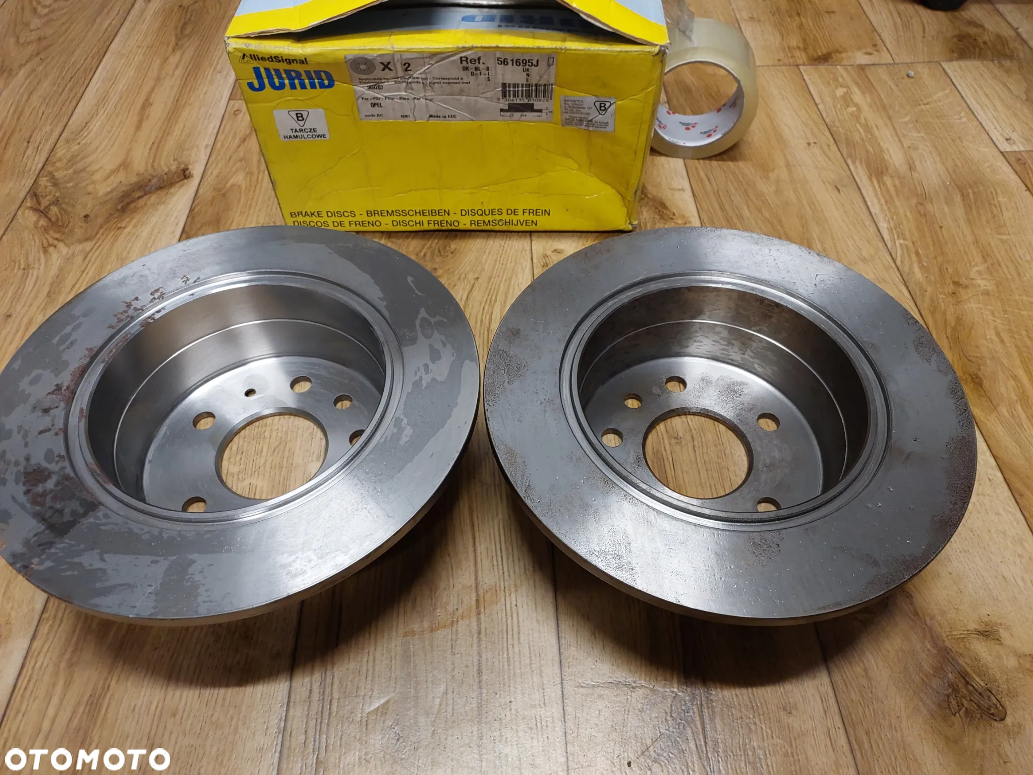 Tarcza hamulcowa tył  270x10x8  OPEL CALIBRA A, VECTRA A 2.0/2.5 08.91-07.97 - 2
