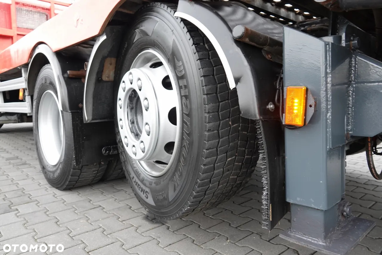 Scania G 360 / 6X2 / LAWETA / POMOC DROGOWA / OŚ SKRĘTNA I PODNOSZONA / NAJAZDY HYDRAULICZNE / WCIĄGARKA / SPROWADZONY - 26