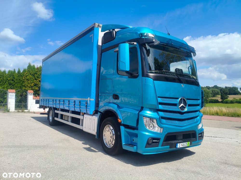 Mercedes-Benz ACTROS 1832 / FIRANKA / WINDA /18 PALET/ 9800 ŁADOWNOŚCI / - 2