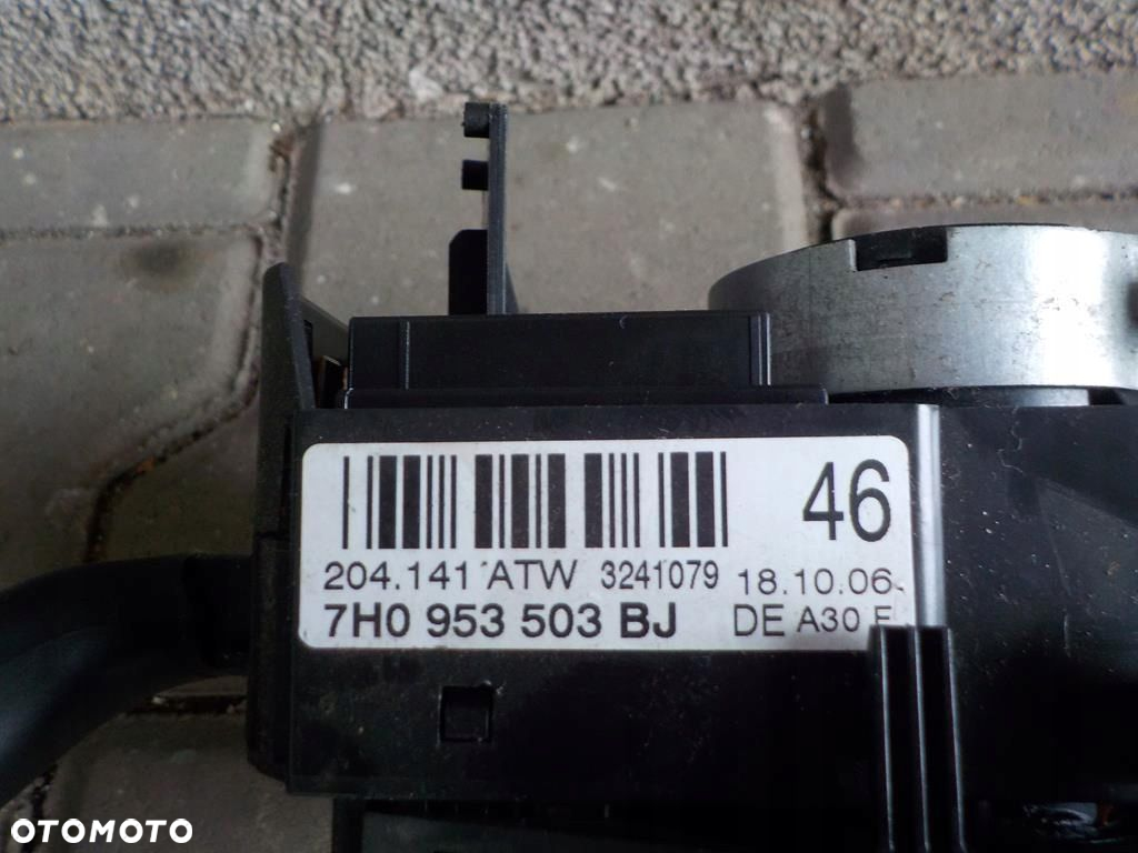 VW T5 WŁĄCZNIK KIERUNKOWSKAZÓW WYCIERACZEK ROGAL 7H0953503BJ - 4