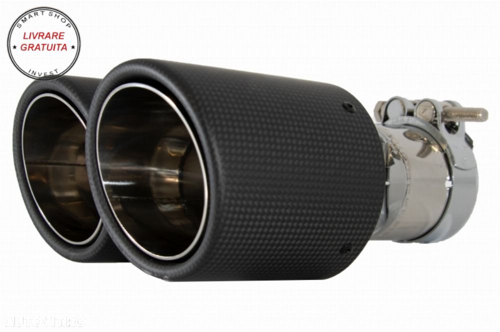 Bara Spate cu Eleron Portbagaj si Tobe Ornamente Sistem Evacuare Carbon BMW Seria - livrare gratuita - 14