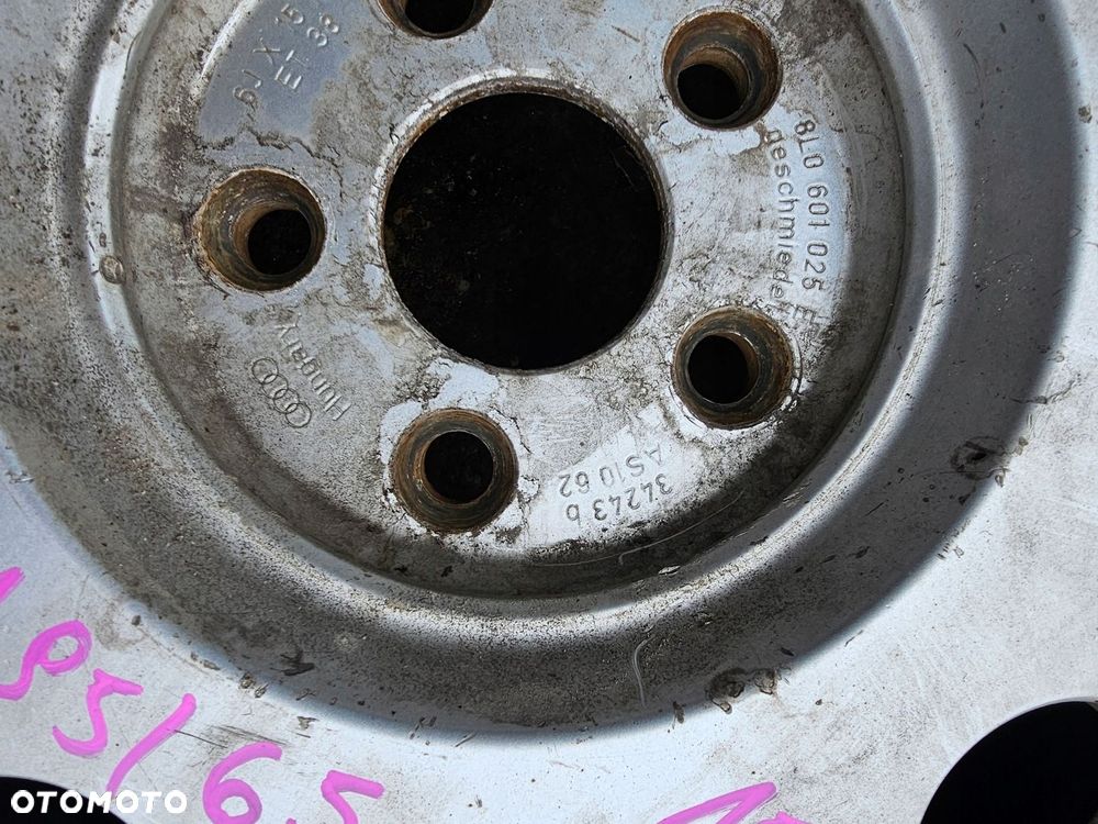 FELGI OPONY KOŁA 195/65 15 AUDI A3 8L 5x112 ET38 8L0601025 - 5