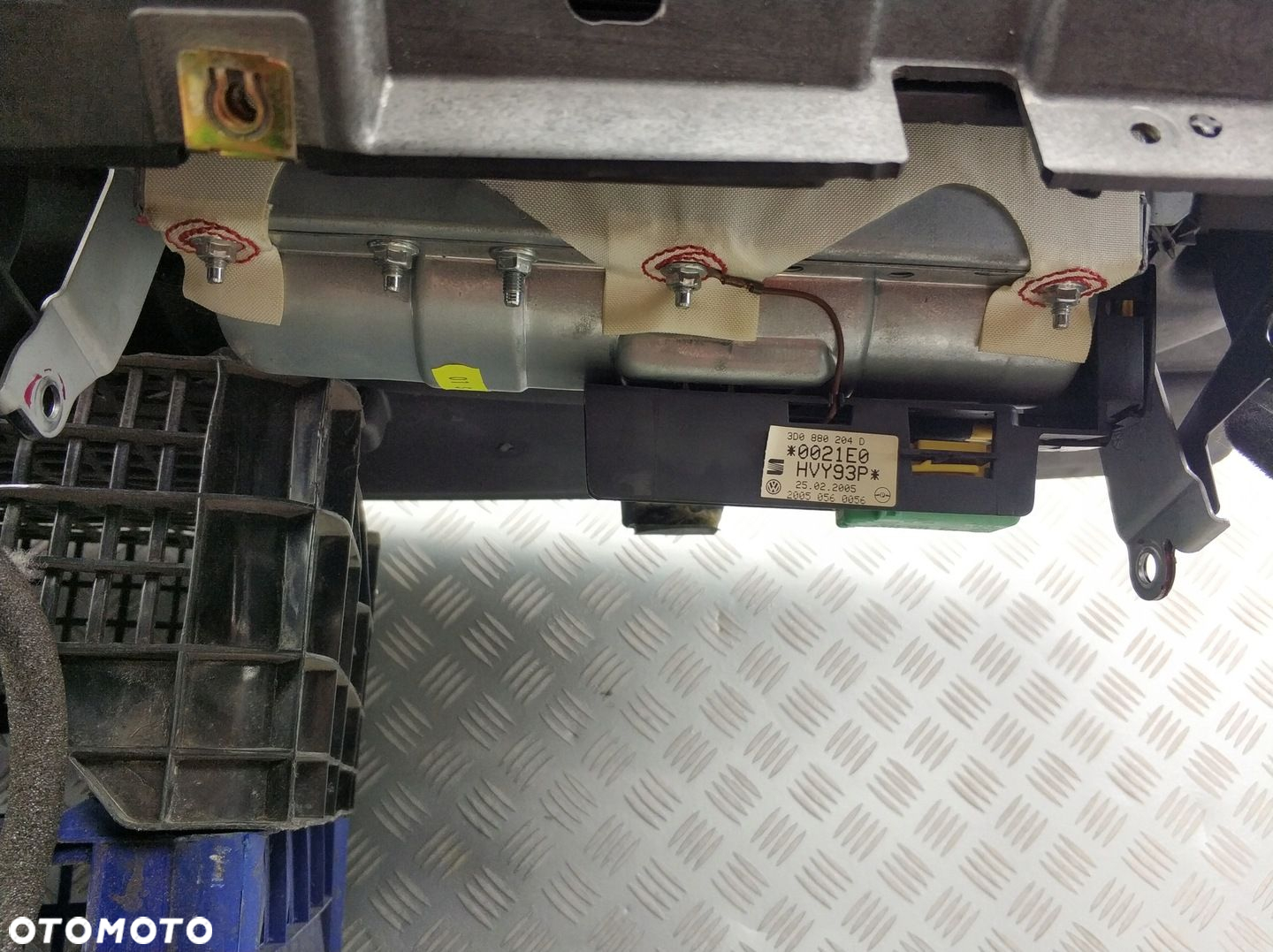 deska kokpit airbag pasy sensor VW PHAETON 2002- EUROPA - 13