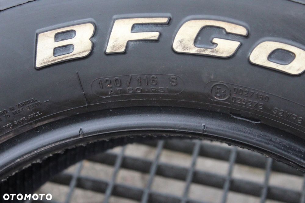 1x 245/75r16 120/116s bfgoodrich all terrain t/a ko2 22r - 8