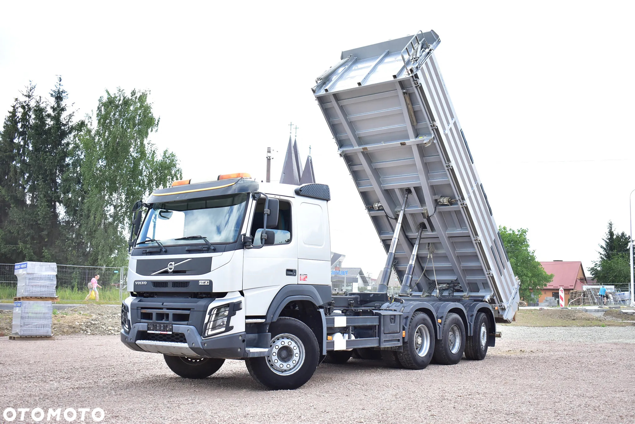 Volvo FMX 460 Euro 6/ Wywrotka 8x4/ Meiller-Kipper 3-Str. /Bordmatic/ 13. Litrowy motor ! Sprowadzony ! Stan idealny ! - 11