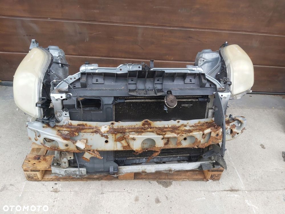 Toyota Yaris II LIFT Kompletny przód zderzak maska - 6