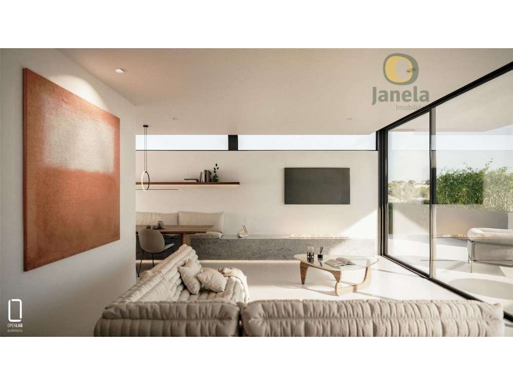 Luxuosa Moradia Moderma, com piscina e garagem, em Gambelas - Grande imagem: 5/10
