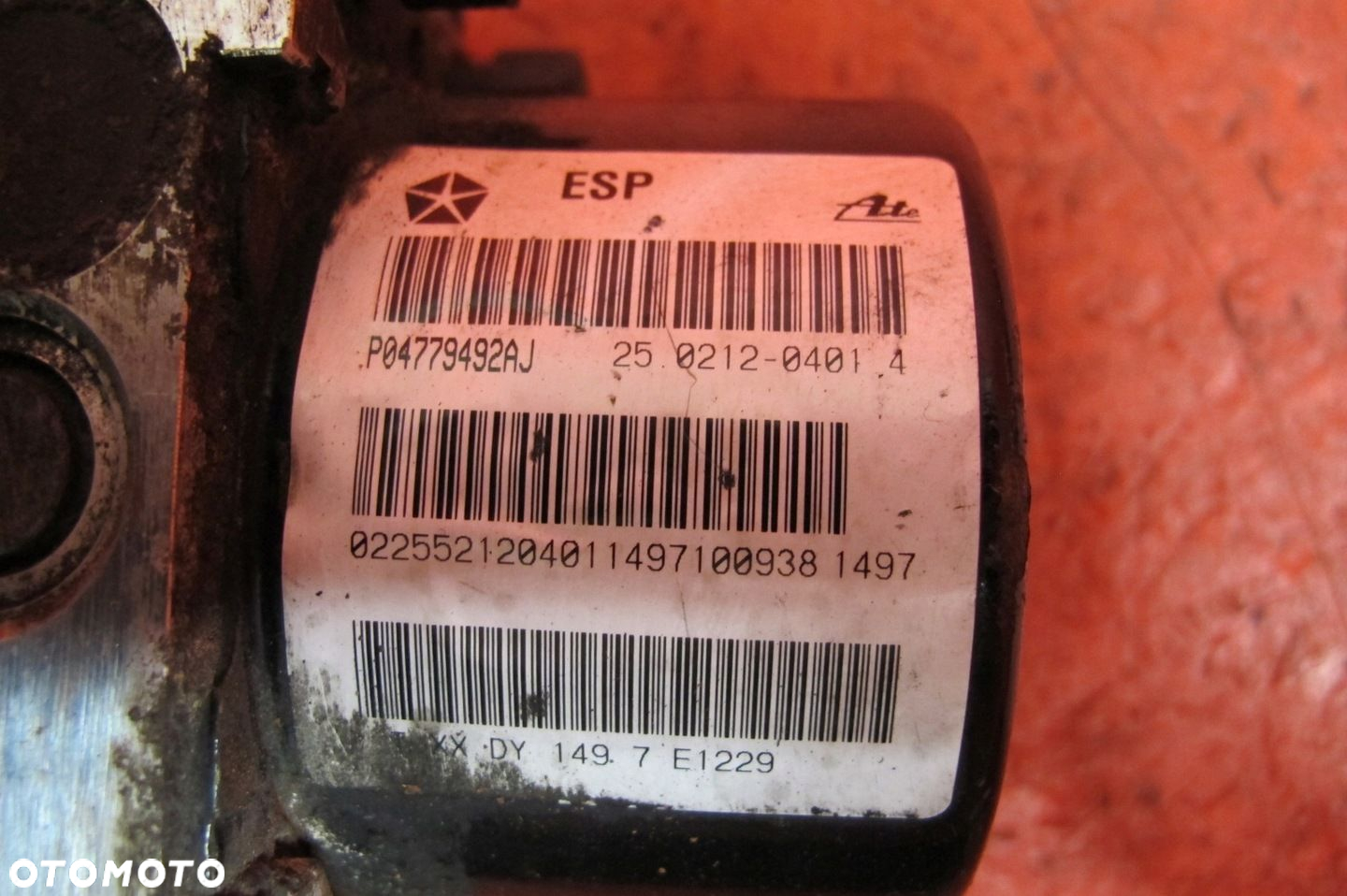CHRYSLER 300C POMPA ABS 25.0212-0401.4 P04779492AJ - 3