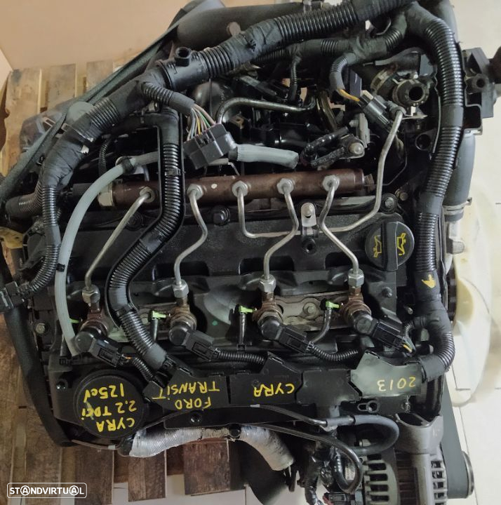 Motor Ford Transit 2.2TDCI 125cv CYRA caixa 6 velocidades CC1R 7003 BB - 2
