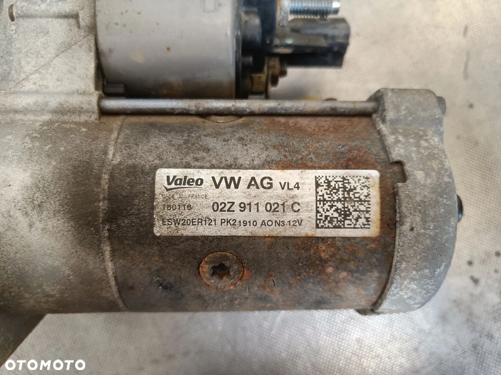 Rozrusznik 1.4 TDI Skoda Octavia Fabia 3 Seat Leon Ibiza Audi A3 VW Polo Golf 02Z911021C - 3