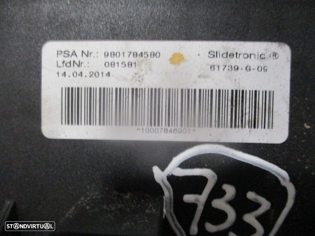 Selector De Velocidades 9801784580 CITROEN C4 2014 1.6HDI 114CV 5P CINZA AUTOMATICO - 4