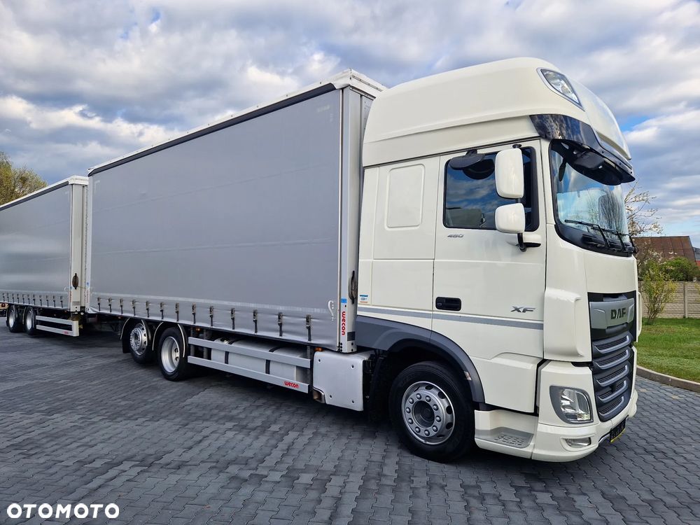 DAF XF 480 SSC E6 / TANDEM / 2x 7.7m / 120M3 / KLIMA POSTOJOWA / POLSKI SALON - 3