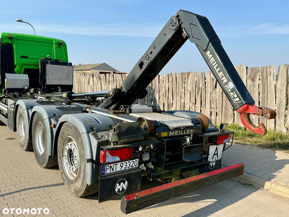 MAN TGS 35.460 / 8x4 / przebieg 120 000 km / MEILLER RS 21.70 HAKOWIEC - 8