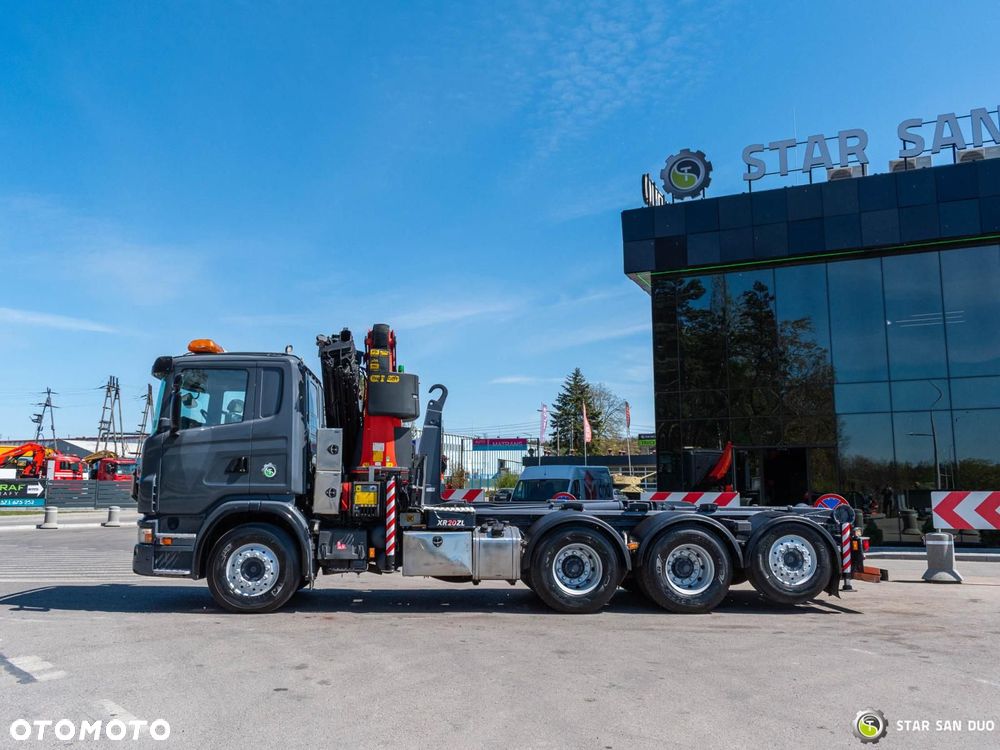 Scania G400 8x4 PALFINGER PK 34002 SH, HIAB XR20ZL53 HDS Żuraw Hakowiec - 7