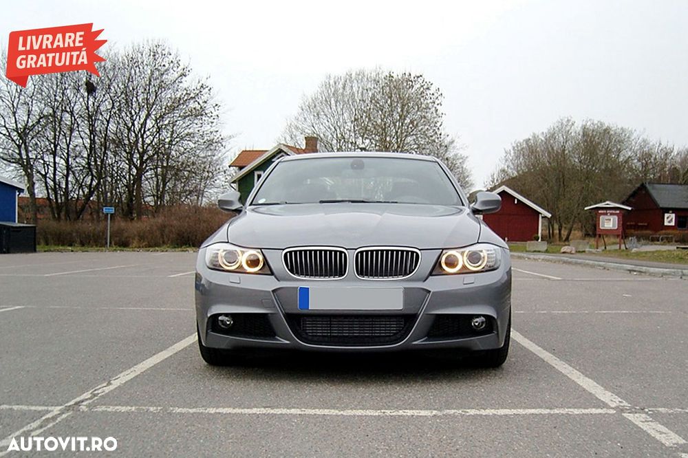 Bara Fata BMW Seria 3 E90 Sedan E91 Touring LCI (2008-2011) M-Technik Design- livrare gratuita - 4