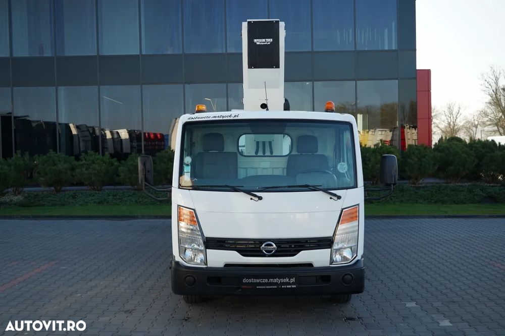 Nissan CABSTAR / ELEVATOR DE 20 DE METRI / GSR E200TE4 / DUBLU / CAPACITATE DE RIDICARE - 200 kg / 4 STABILIZATOARE / - 10