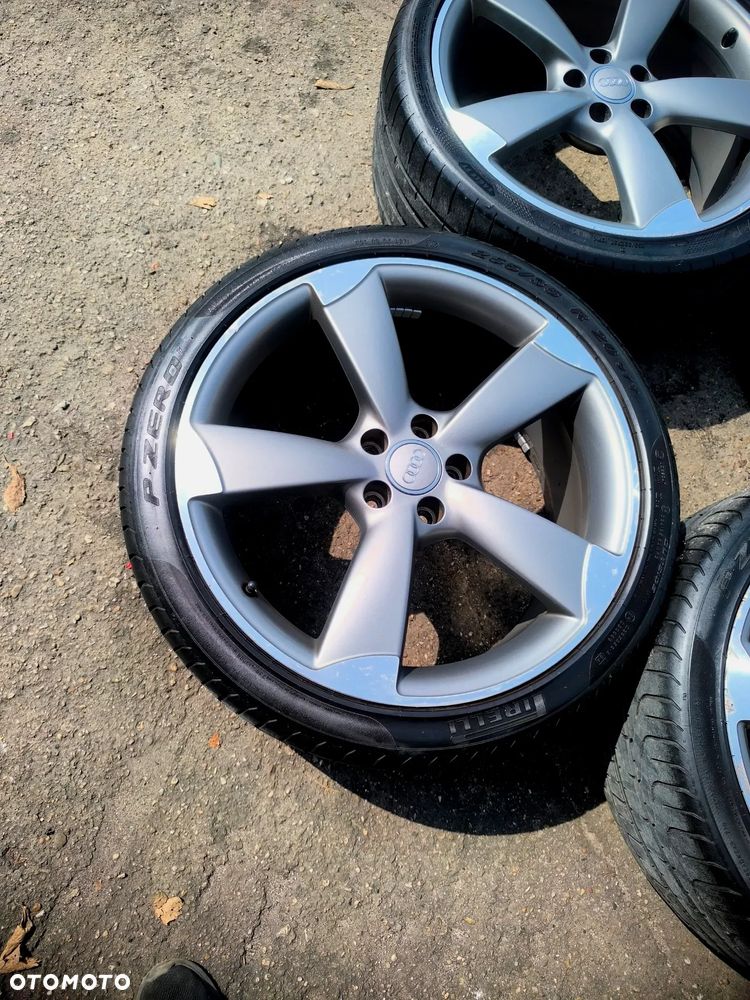 5x112 Felgi Aluminiowe Alufelgi Oryginalne 20 Koła Letnie Lato AUDI 4G0 A4 B9 A6 C7 A8 D2 Q3 ROTOR Legnica ALU-RAD 6mm 255/35 ROTORY - 8