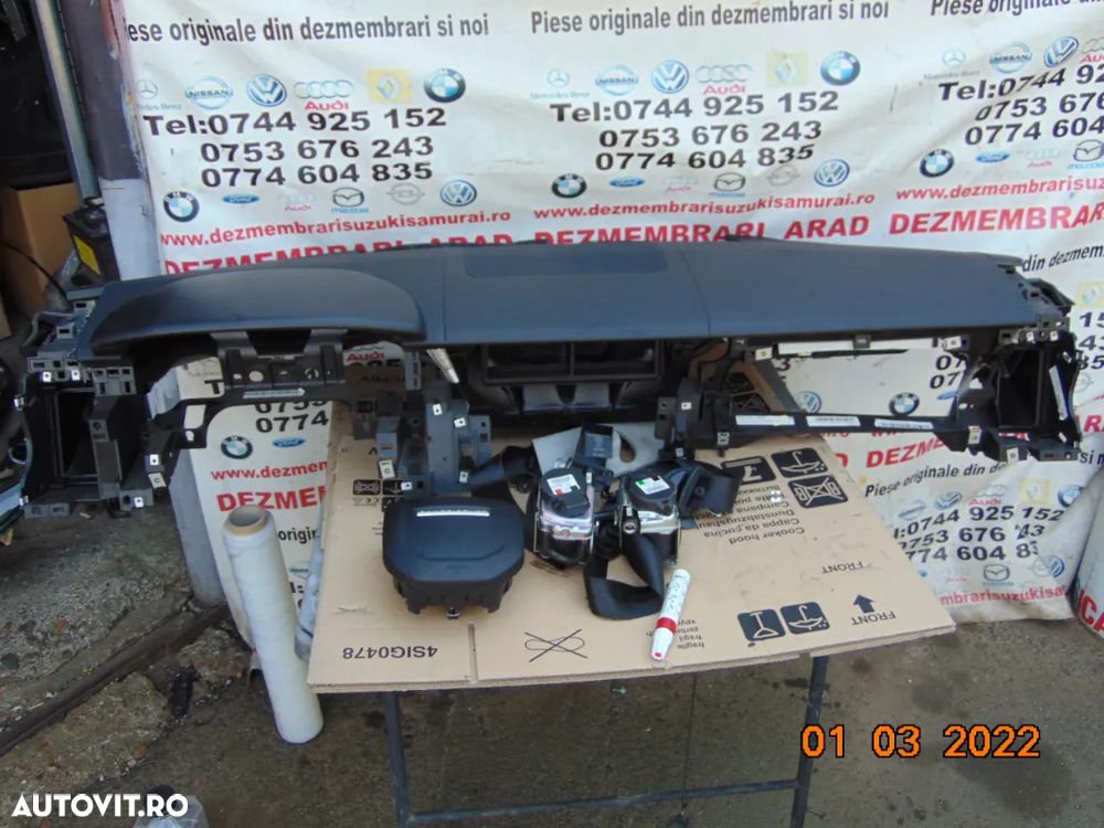 Plansa Bord Range rover Sport 2013-2019 airbag sofer pasager centuri fata - 6